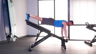 Push-Up (Decline, On Toes)