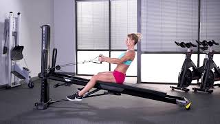 Reverse Fly (Single Arm, Seated Towards Tower)
