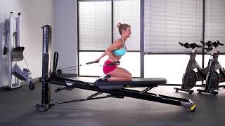 Biceps Curl (Kneeling, Single Arm)