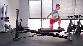 Bicep Curl (Split Kneeling, Single Arm)