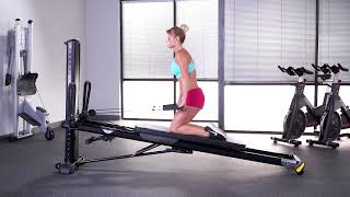 Surfer Lat Pull (Kneeling, Low to High)