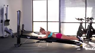 Lat Pulldown (Lying Front, Locked)
