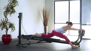 Hip Flexor Stretch with Toe Bar