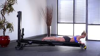 Back Extension with Press Bar