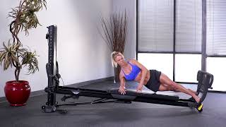 Side Plank with Toe Bar