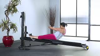 Half Rollback with Twist with Foot Holder