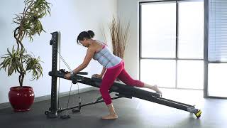 Hip Flexor Stretch (Facing Towards Tower)
