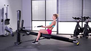 Biceps Curl (Seated Towards Tower)