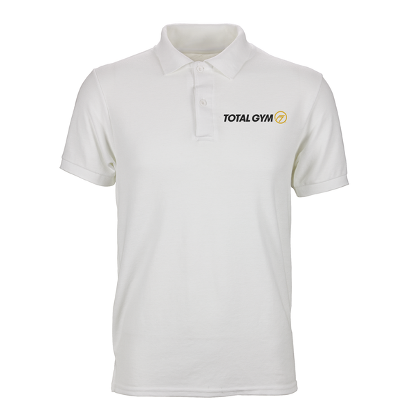 Total Gym Logo Polo - White